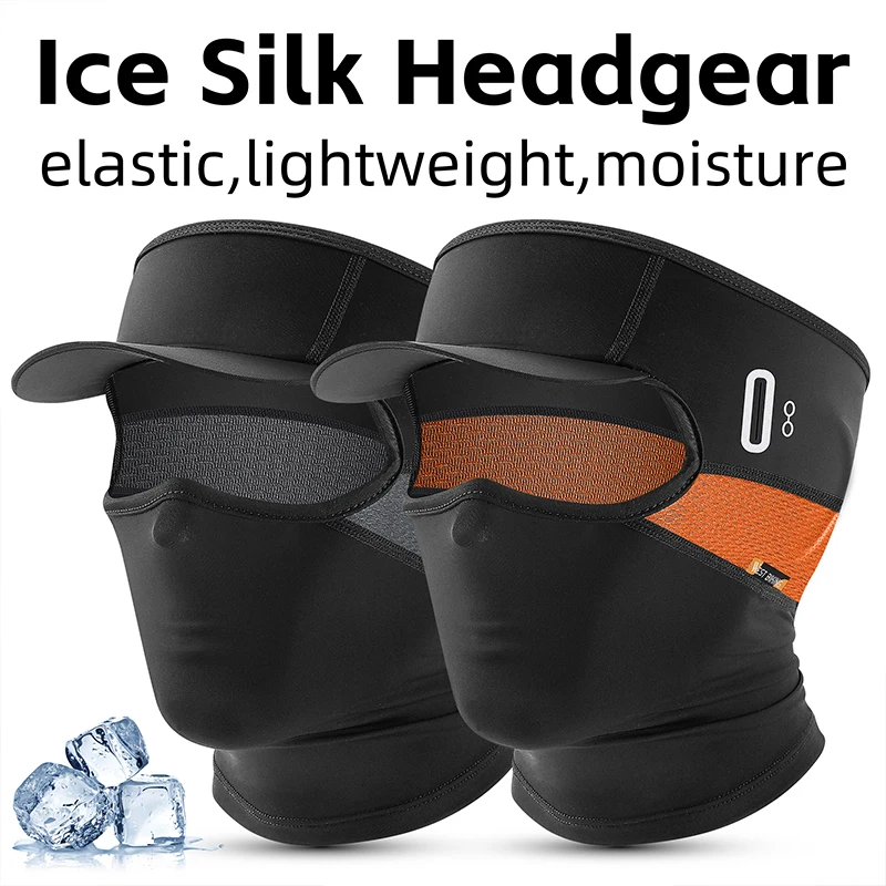 WEST BIKING Summer Ice Silk Cycling Mask UV400 Sunscreen Cap with Brim Quick Dry Outdoor Sports Running Fishing Cool Headgear
WEST BIKING Summer Ice Silk Cycling Mask UV400 Sunscreen Cap with Brim Quick Dry Outdoor Sports Running Fishing Cool Headgear
