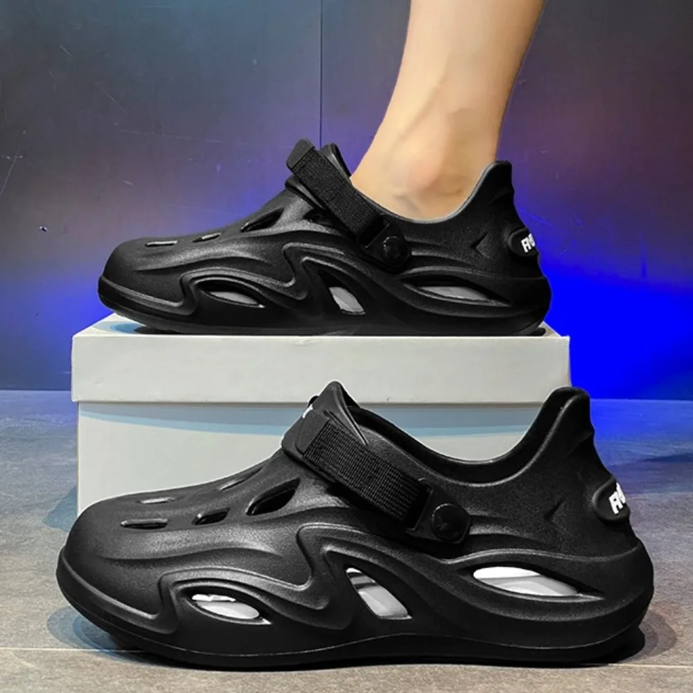 All Match Black White EVA Couple Sandals Anti Odor Beachwear Thick Soled Slippers Anti Slip Shoes Slippers Men Women Summer
All Match Black White EVA Couple Sandals Anti Odor Beachwear Thick Soled Slippers Anti Slip Shoes Slippers Men Women Summer
