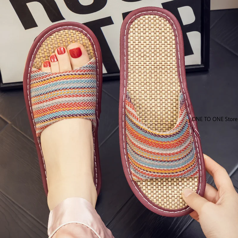 Hot Sale Japanese Linen Slippers Women's Summer Fashion Couple Home Indoor Home Non-slip Fabric Slippers Men's Summer Wholesale
Hot Sale Japanese Linen Slippers Women's Summer Fashion Couple Home Indoor Home Non-slip Fabric Slippers Men's Summer Wholesale