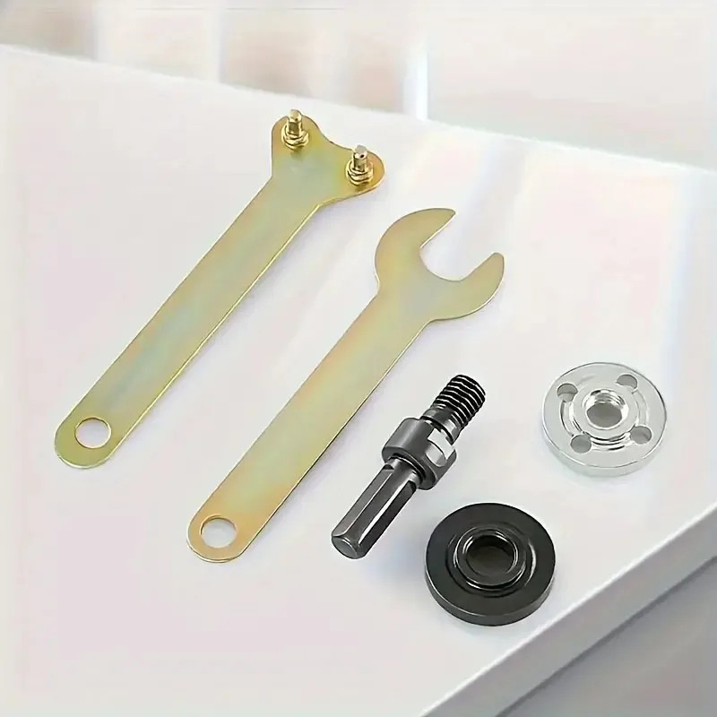 Angle Grinder Adapter For Electric Power Drill Converter Attachment Flange Nut Parts Set Connect Rod Disc Wheel Arbor Mandrel
Angle Grinder Adapter For Electric Power Drill Converter Attachment Flange Nut Parts Set Connect Rod Disc Wheel Arbor Mandrel