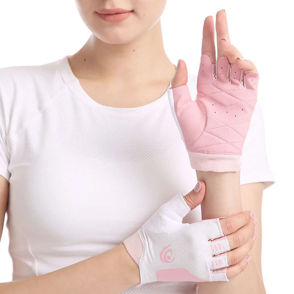 1 Pair Comfortable Cotton Fiber Breathable Sports Gloves Half Finger Cycling Mountaineering Fitness Mittens
1 Pair Comfortable Cotton Fiber Breathable Sports Gloves Half Finger Cycling Mountaineering Fitness Mittens