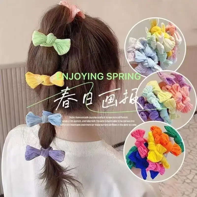 10 Pieces Ponytail Headband Meatball Shaped Towel Loop High Elasticity Bow Headband Girl's Gift
10 Pieces Ponytail Headband Meatball Shaped Towel Loop High Elasticity Bow Headband Girl's Gift