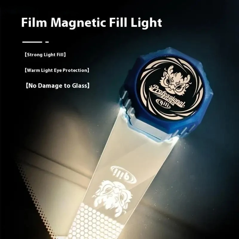Rechargeable Car Tint Cutting Light Tool Universal Window Film Pattern Cutter Lighting Wrap Cutting Light Professional Tool Set