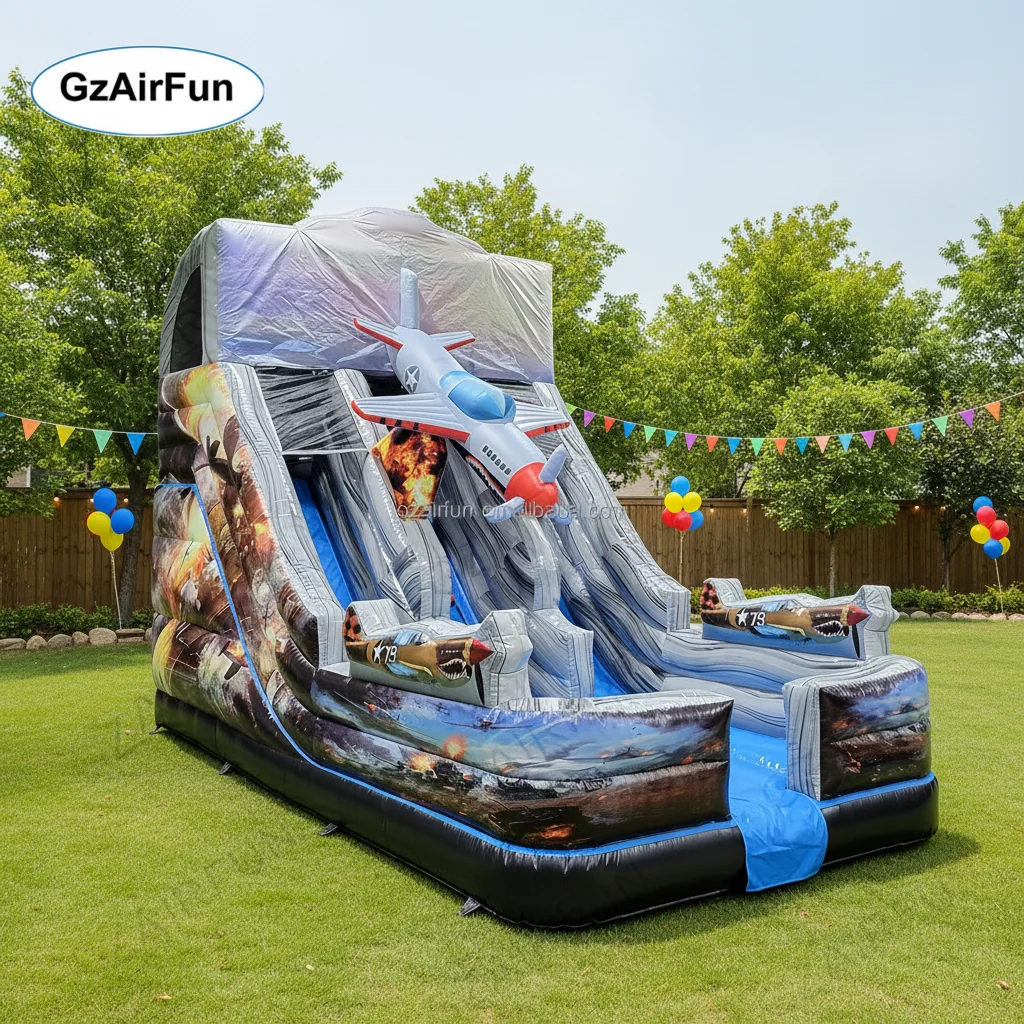 Custom Commercial Grade PVC Double Slide Inflatable Dry Slide Suitable for Kids Activities Rental
Custom Commercial Grade PVC Double Slide Inflatable Dry Slide Suitable for Kids Activities Rental