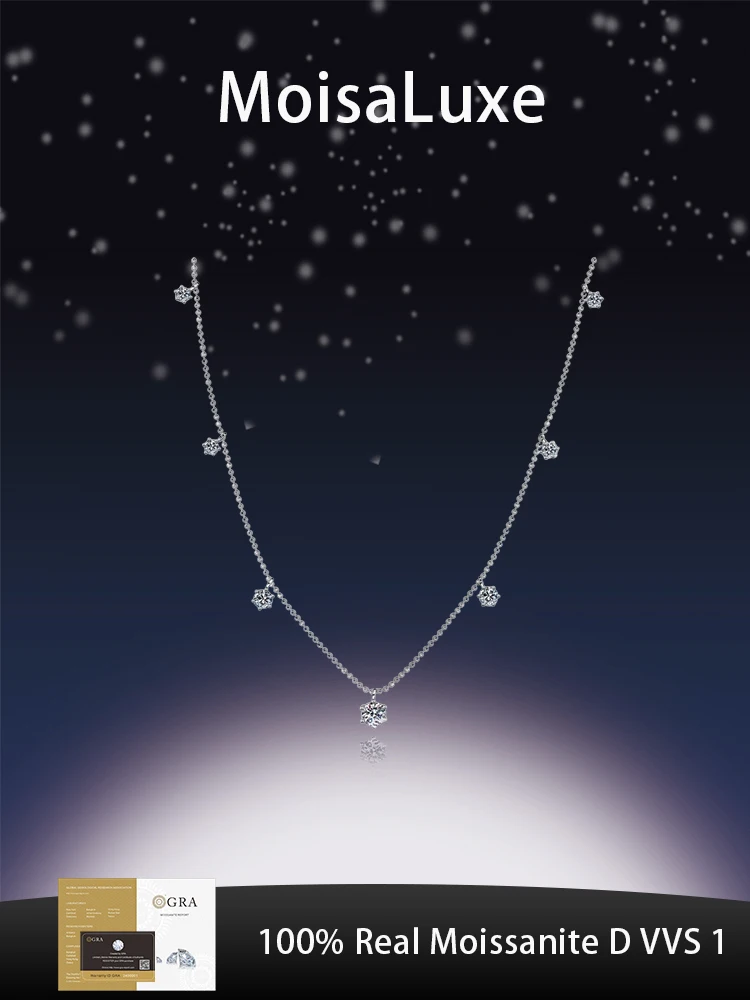 Официальный магазин MoisaLuxe, муассанит, Plata, стерлинговое серебро 925, модные украшения, кулон с шестью когтями, ожерелье, цепочка на ключицу, подарок
Официальный магазин MoisaLuxe, муассанит, Plata, стерлинговое серебро 925, модные украшения, кулон с шестью когтями, ожерелье, цепочка на ключицу, подарок