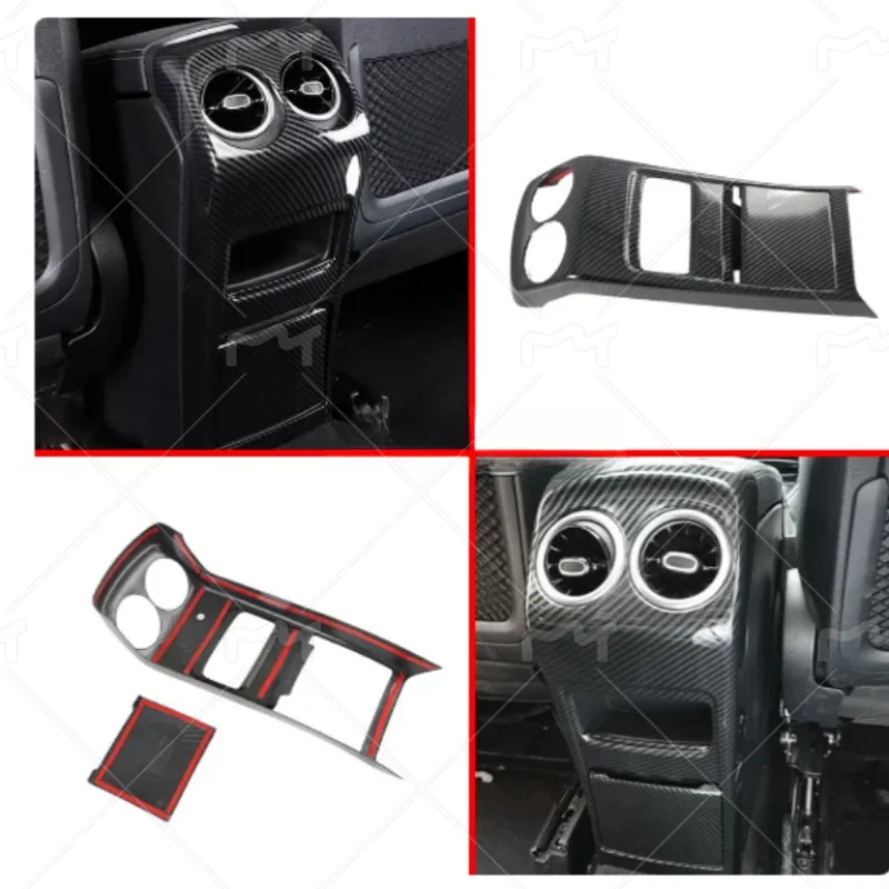 Car Rear Air Conditioning Outlet Carbon fiber Interior Cover Stickers For Mercedes Benz GLA 2019-2020
Car Rear Air Conditioning Outlet Carbon fiber Interior Cover Stickers For Mercedes Benz GLA 2019-2020