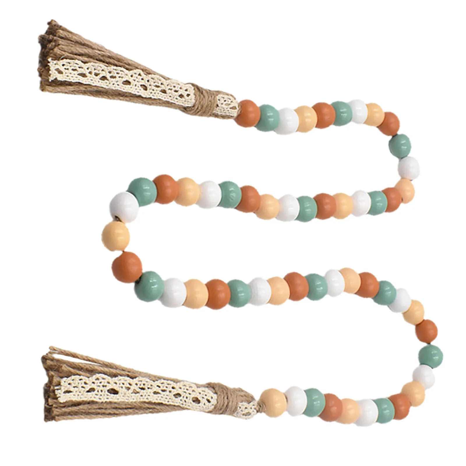 Premium Wood Bead Garland Decorative Hanging Ornament for Office Home Interior Tassel Beaded Pendant Rural Style DIY Decoration
Premium Wood Bead Garland Decorative Hanging Ornament for Office Home Interior Tassel Beaded Pendant Rural Style DIY Decoration