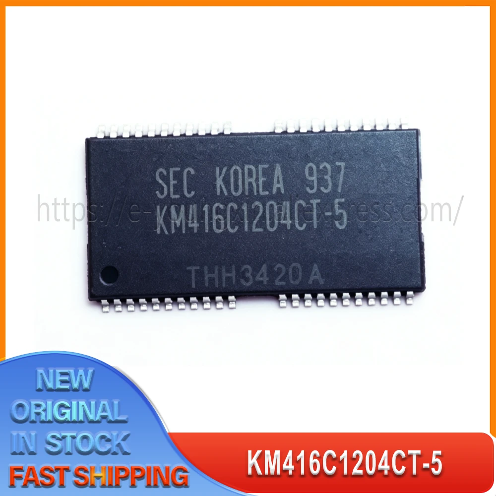 10pcs/lot KM416C1204CT-5 KM416C1204CT 100% New Original Spot stock
10pcs/lot KM416C1204CT-5 KM416C1204CT 100% New Original Spot stock