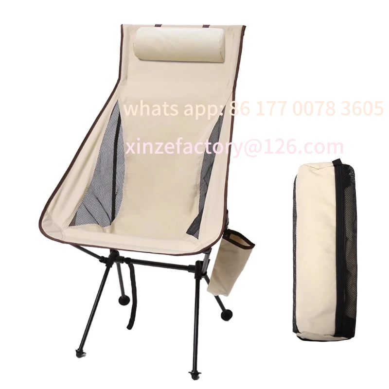 Customizable Portable Folding Camping Chair with Headrest Lightweight Tourist Chairs Aluminum Alloy Fishing Outdoor Furniture
Customizable Portable Folding Camping Chair with Headrest Lightweight Tourist Chairs Aluminum Alloy Fishing Outdoor Furniture
