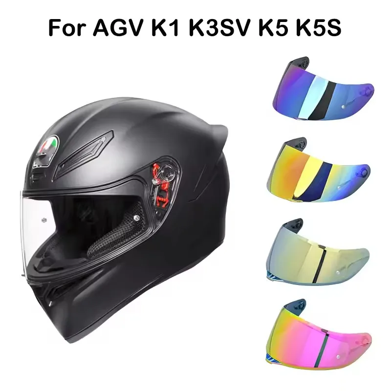 AGV Helmet Visor Suitable for AGV K5 K5S K3SV K1 K1S Compact ST ILM Motorcycle Helmet Visor Lens Helmet Accessories
AGV Helmet Visor Suitable for AGV K5 K5S K3SV K1 K1S Compact ST ILM Motorcycle Helmet Visor Lens Helmet Accessories