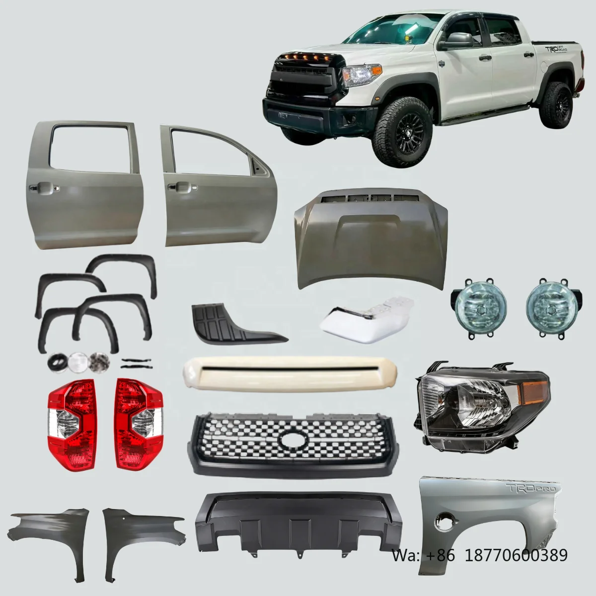 Complete Auto Body Systems High Quality Conversion Kit Car Accessories Grille for TO-YOTA TUNDRA 2014-2021 Full Body Kit
Complete Auto Body Systems High Quality Conversion Kit Car Accessories Grille for TO-YOTA TUNDRA 2014-2021 Full Body Kit