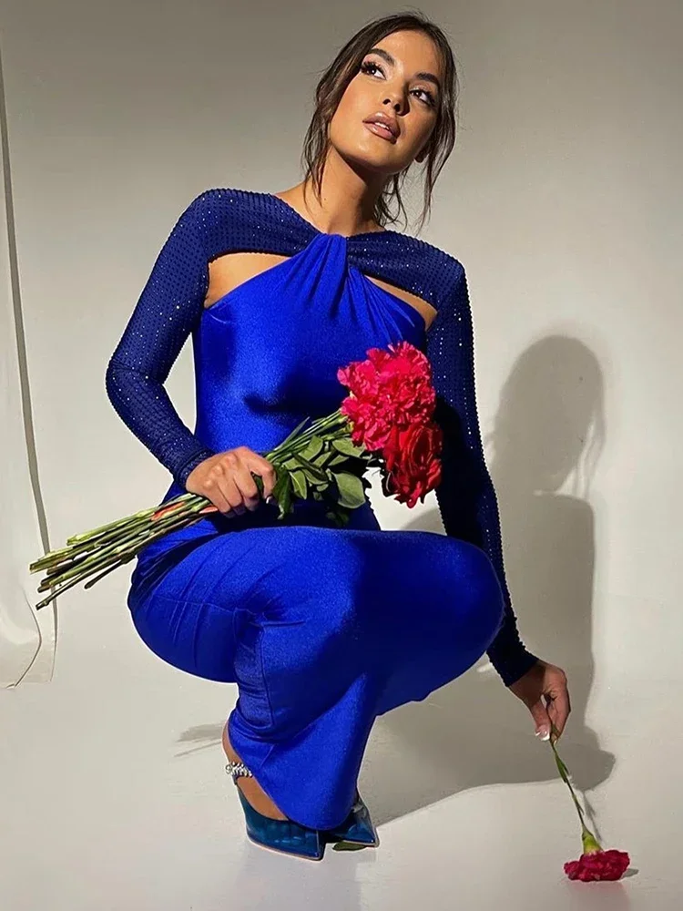 Hollow Out Sparkle Long Sleeve Maxi Dress For Women Glitter Vestidos Robe New Bodycon Shiny Night Club Party Long Dress
Hollow Out Sparkle Long Sleeve Maxi Dress For Women Glitter Vestidos Robe New Bodycon Shiny Night Club Party Long Dress