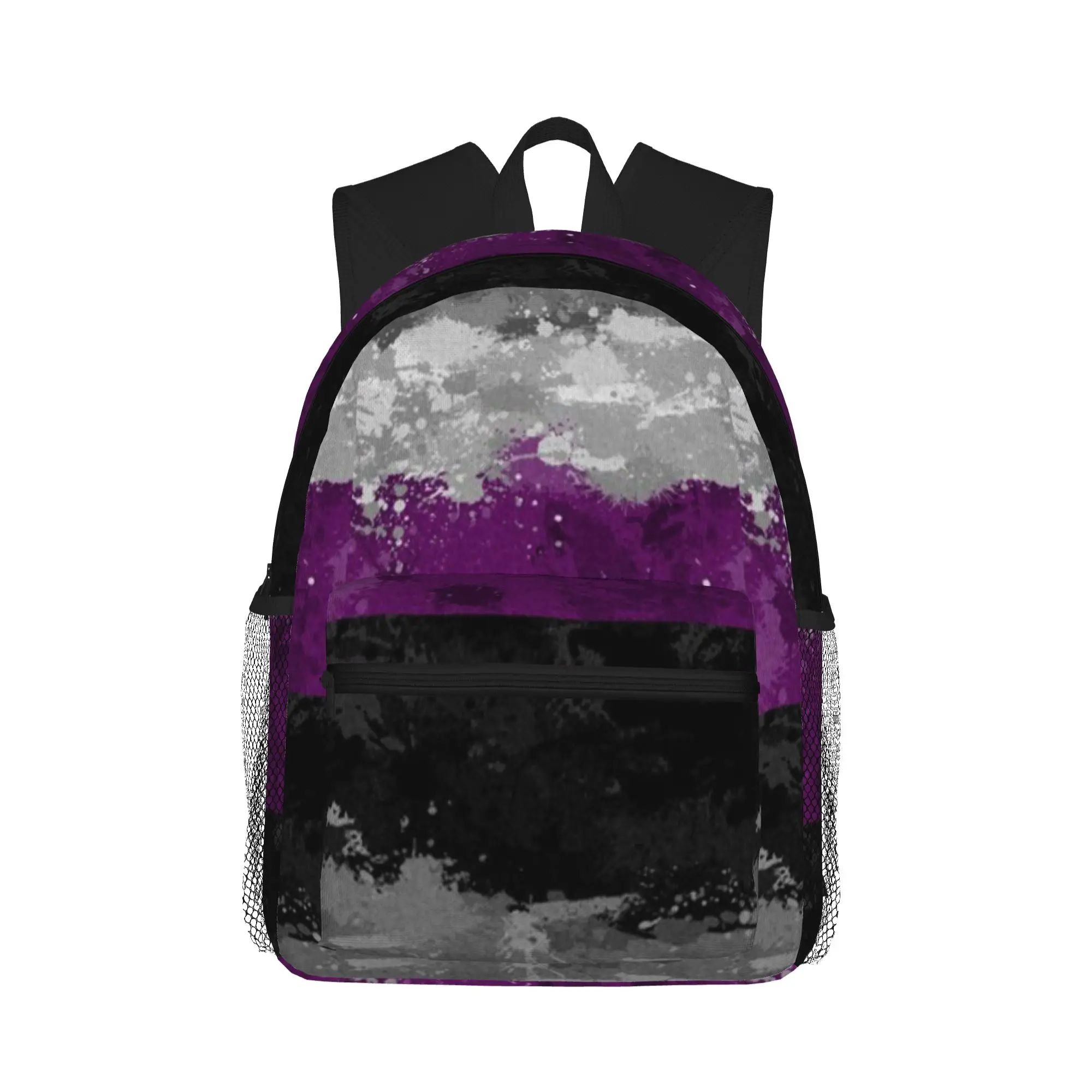 Abstract Paint Splatter Asexual Pride Flag Pattern Casual Backpack for Students and Adults Bag
Abstract Paint Splatter Asexual Pride Flag Pattern Casual Backpack for Students and Adults Bag