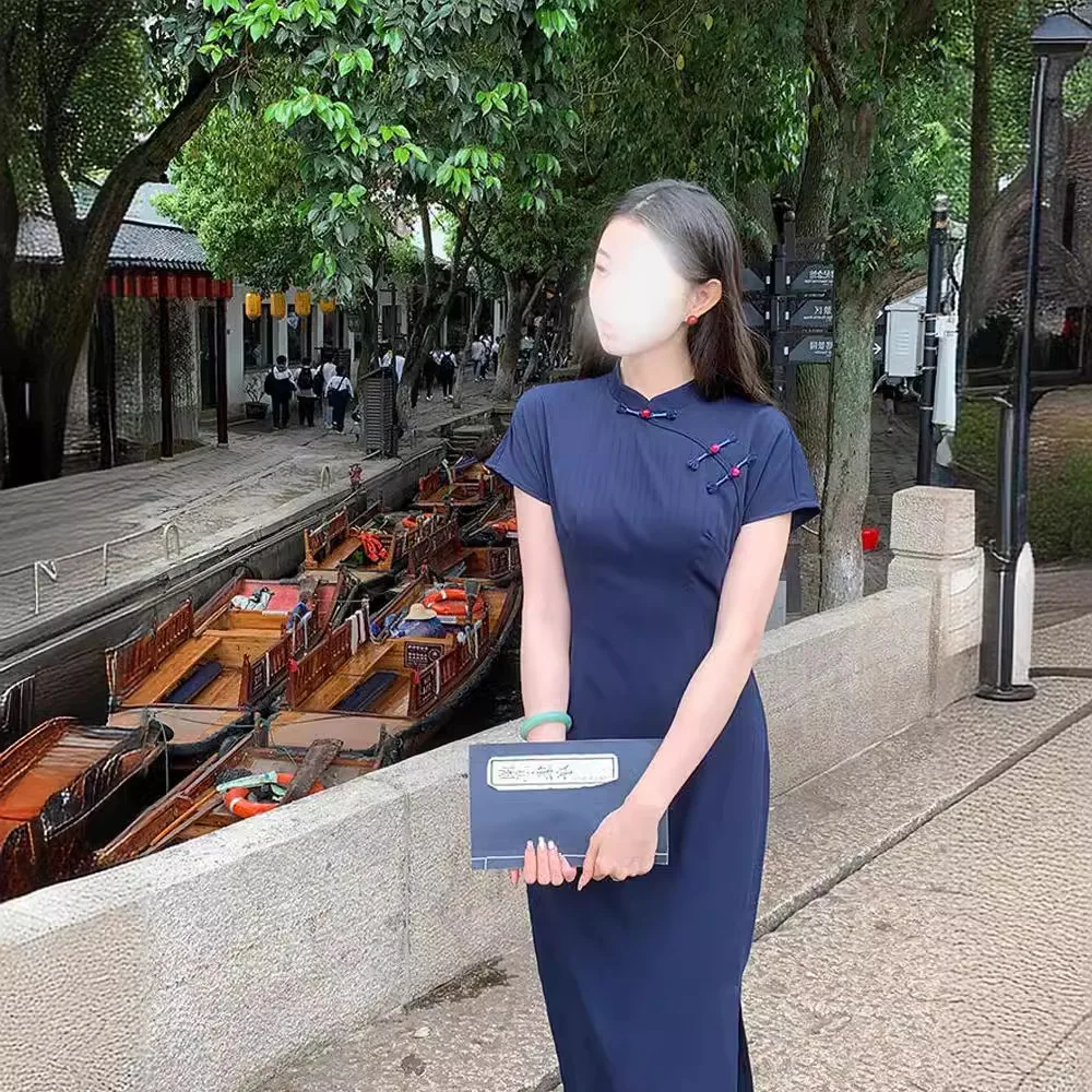 New Chinese Style Beiping Retro Cheongsam for Women Summer Dress Chinese Traditional Qipao Short Sleeve Ropa Coreana CH-072
New Chinese Style Beiping Retro Cheongsam for Women Summer Dress Chinese Traditional Qipao Short Sleeve Ropa Coreana CH-072
