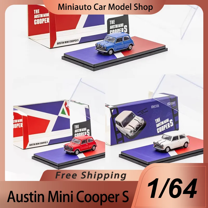 Pre-Sale Gcd 1:64 Austin Mini Cooper S Classic British Compact Car High Detail Diecast Collectible Model With Movie Livery Toys
Pre-Sale Gcd 1:64 Austin Mini Cooper S Classic British Compact Car High Detail Diecast Collectible Model With Movie Livery Toys