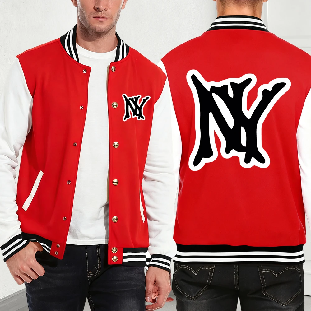 Simple Ny Logo Printing Cotton Coats Mens Winter Fleece Warm Jackets Basics Pocket Baseball Jersey Fashion Men'S Streetwears
Simple Ny Logo Printing Cotton Coats Mens Winter Fleece Warm Jackets Basics Pocket Baseball Jersey Fashion Men'S Streetwears
