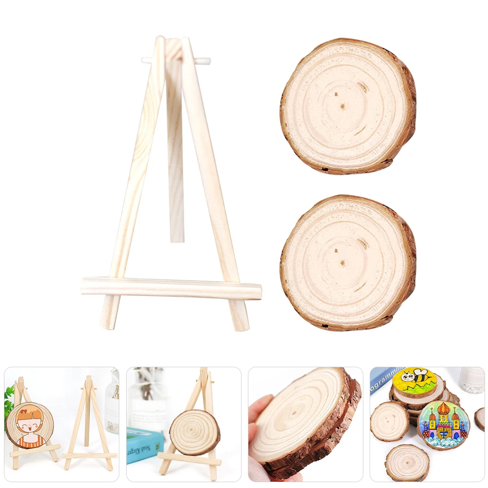 2 Large Wood Slices 10-12cm Diameter with Stand for DIY Crafts Kids Painting Unfinished Props Supplies Decorative Wooden
2 Large Wood Slices 10-12cm Diameter with Stand for DIY Crafts Kids Painting Unfinished Props Supplies Decorative Wooden