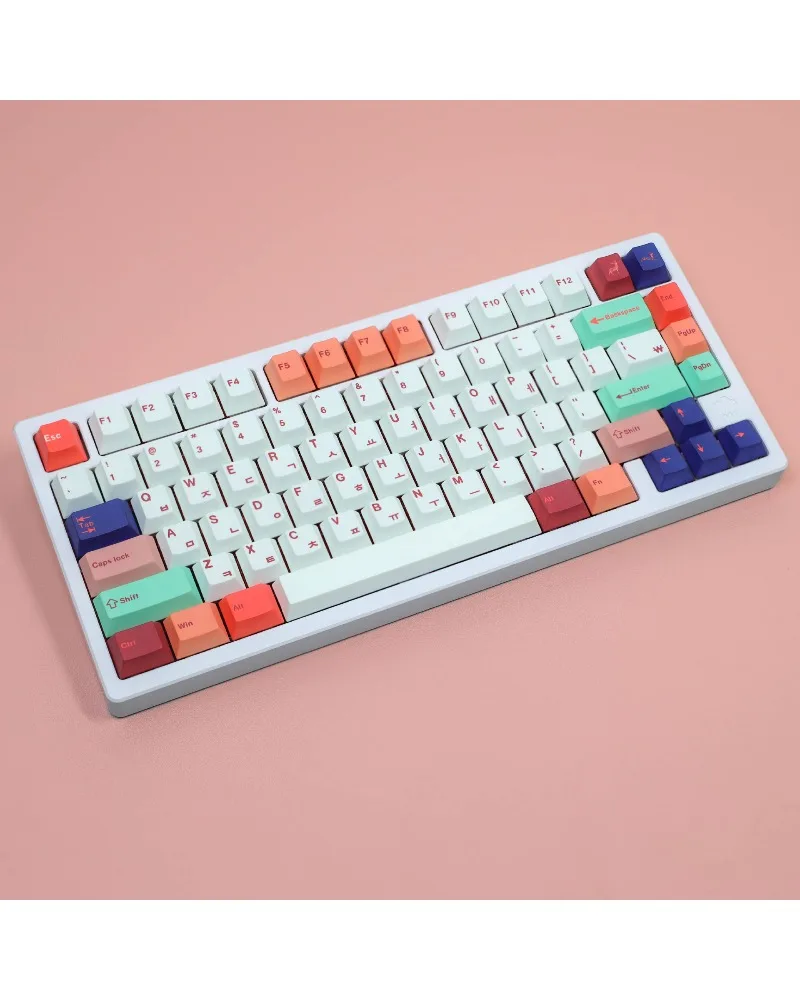 Nine-color deer PBT sublimation keycaps Original Korean German Spanish small language keycaps
Nine-color deer PBT sublimation keycaps Original Korean German Spanish small language keycaps
