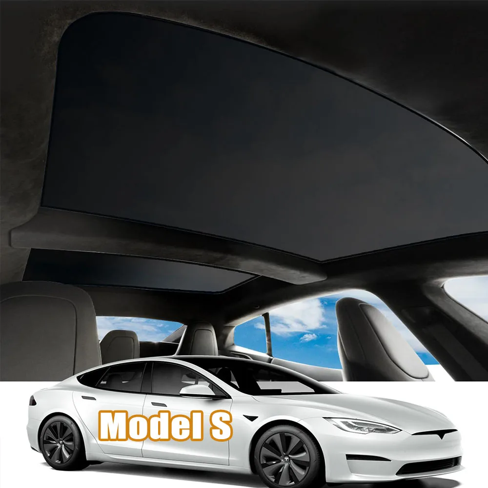 For Tesla Model S 2022 -Present Sunshade Roof Sun Shade Window Heat Insulation UV Protection Car Curtain Cover Blocks Light
For Tesla Model S 2022 -Present Sunshade Roof Sun Shade Window Heat Insulation UV Protection Car Curtain Cover Blocks Light