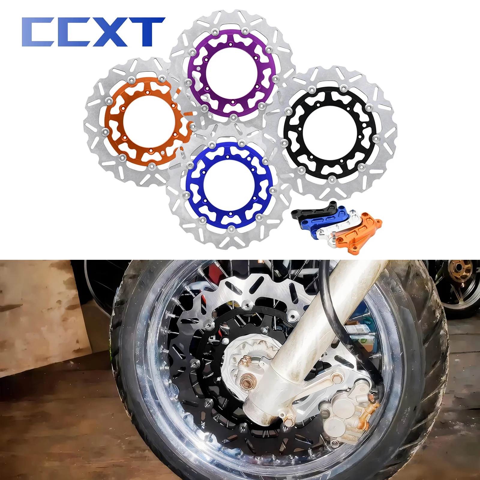 Motorcycle 320MM Front Brake Disc Rotors Brake Caliper Adaptor Bracket For KTM XC XCF XCW SX SXF EXC EXCF Six Days 125-500
Motorcycle 320MM Front Brake Disc Rotors Brake Caliper Adaptor Bracket For KTM XC XCF XCW SX SXF EXC EXCF Six Days 125-500
