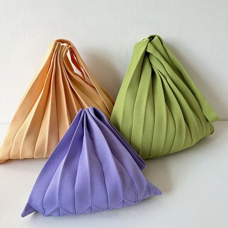 Large Capacity Women's Knitted Bag Pleated Bag Korean Designer Crochet Eco Bag Shopper Shoulder Bag Foldable Bag Ladies Tote Bag
Large Capacity Women's Knitted Bag Pleated Bag Korean Designer Crochet Eco Bag Shopper Shoulder Bag Foldable Bag Ladies Tote Bag