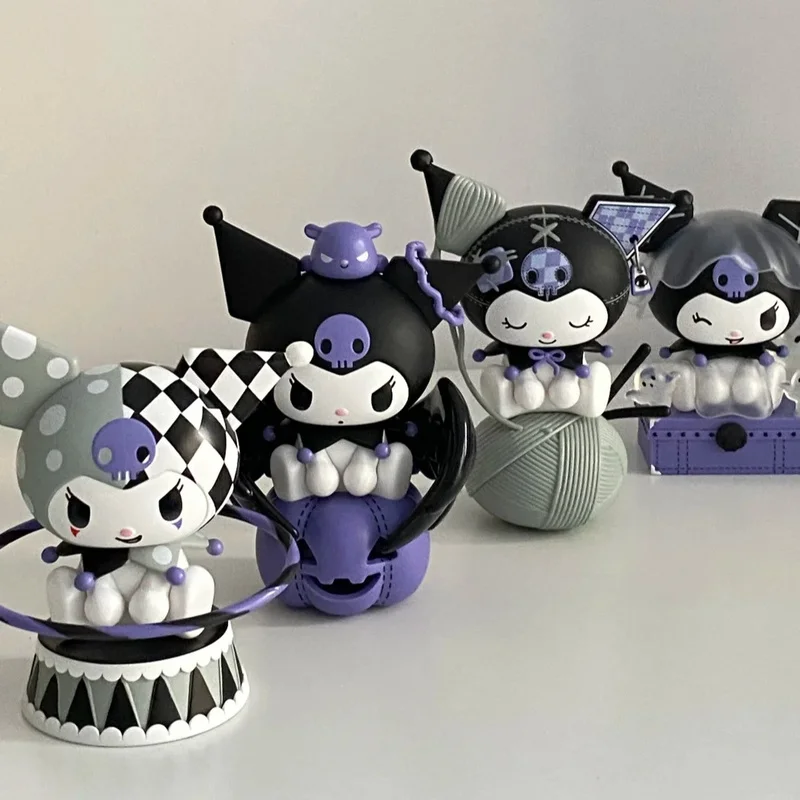 Sanrio Kuromi Night Tale серии ручной работы настольные декоративные игрушки украшения Kawaii куклы в темном стиле сюрприз окружающие подарки
Sanrio Kuromi Night Tale серии ручной работы настольные декоративные игрушки украшения Kawaii куклы в темном стиле сюрприз окружающие подарки