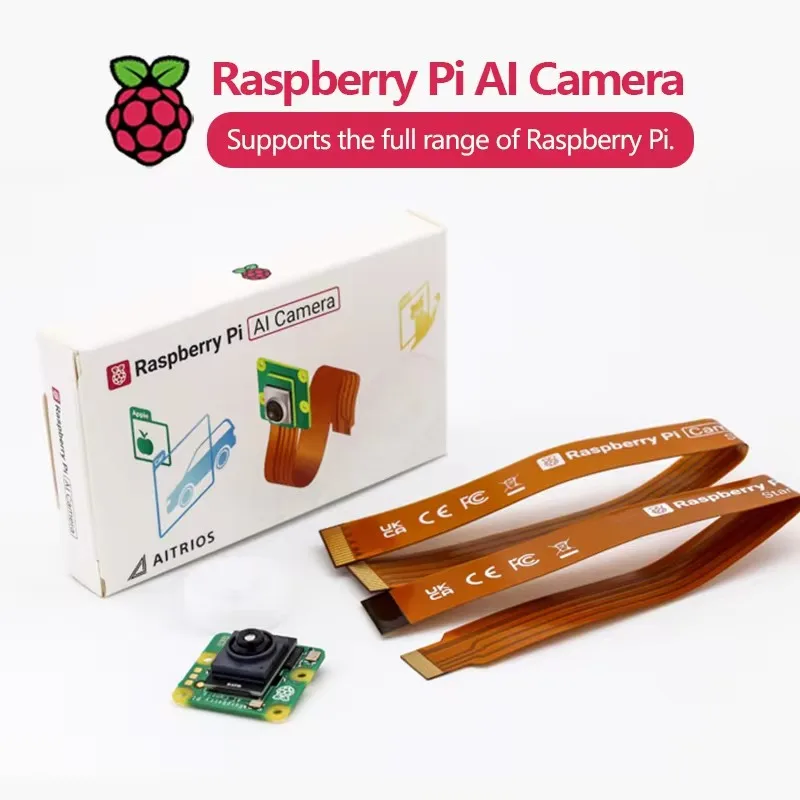 Официальная оригинальная камера Raspberry Pi AI с датчиком Sony IMX500 AI и микроконтроллером RP2040
Официальная оригинальная камера Raspberry Pi AI с датчиком Sony IMX500 AI и микроконтроллером RP2040