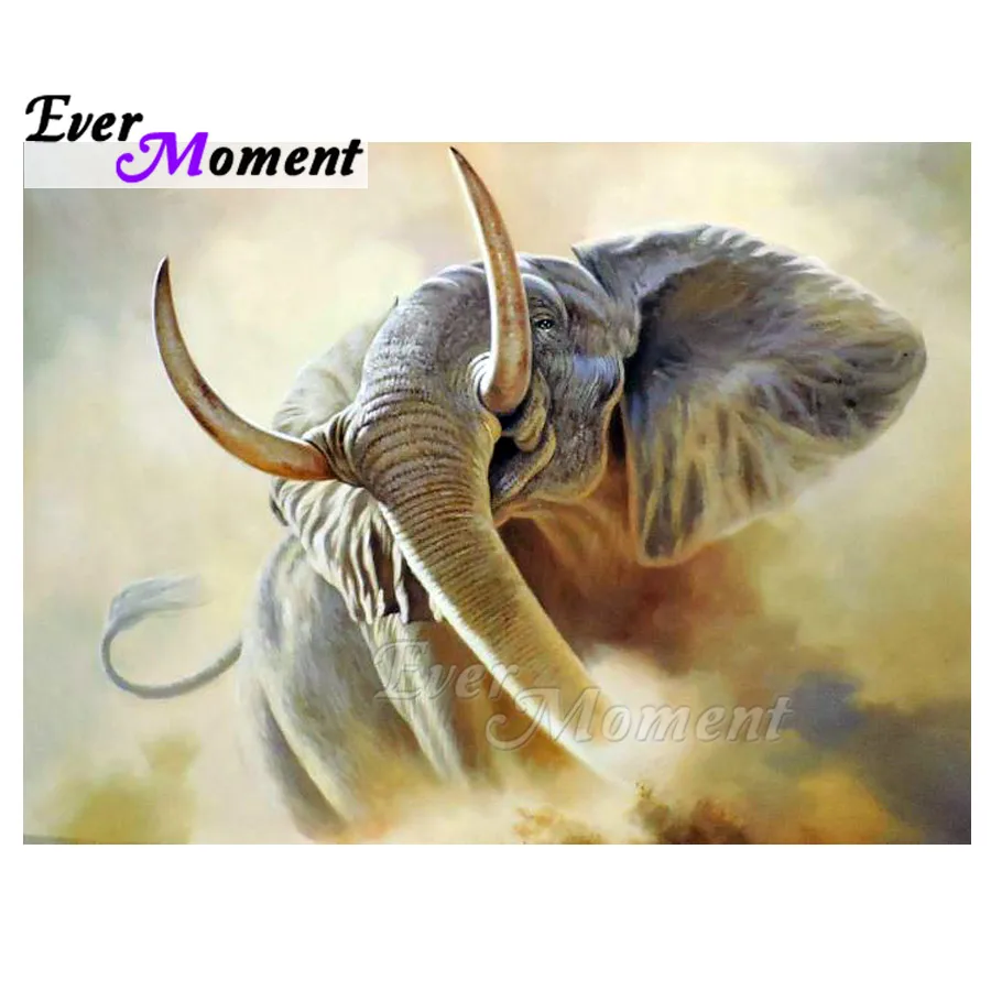 Алмазная картина Ever Moment, ручная работа, полная квадратная дрель, изображение слона, украшение из стразов, алмазная вышивка ASF1525 
Алмазная картина Ever Moment, ручная работа, полная квадратная дрель, изображение слона, украшение из стразов, алмазная вышивка ASF1525