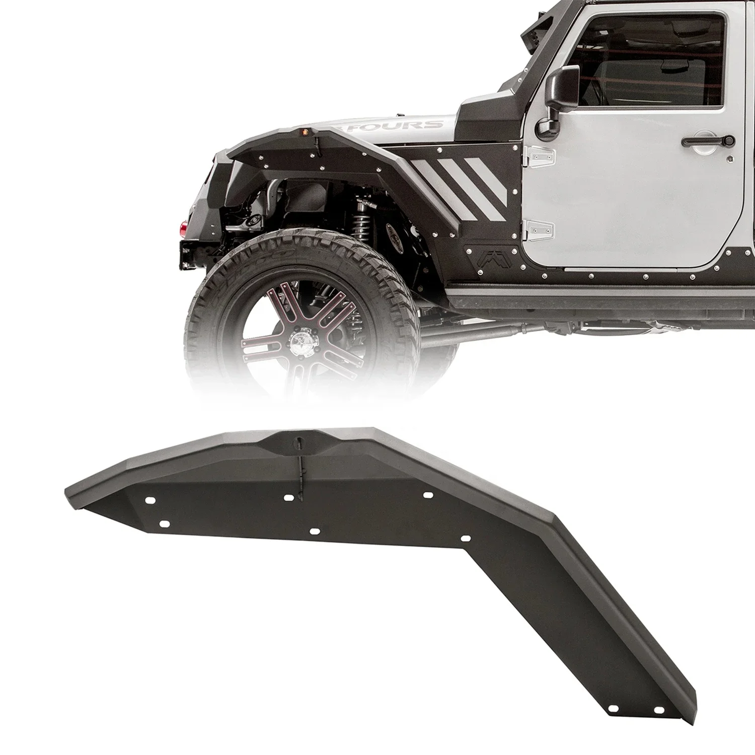 Колесо Eyebrow New Armor, переднее и заднее крыло, расклешенное для Jeep Wrangler JK
Колесо Eyebrow New Armor, переднее и заднее крыло, расклешенное для Jeep Wrangler JK