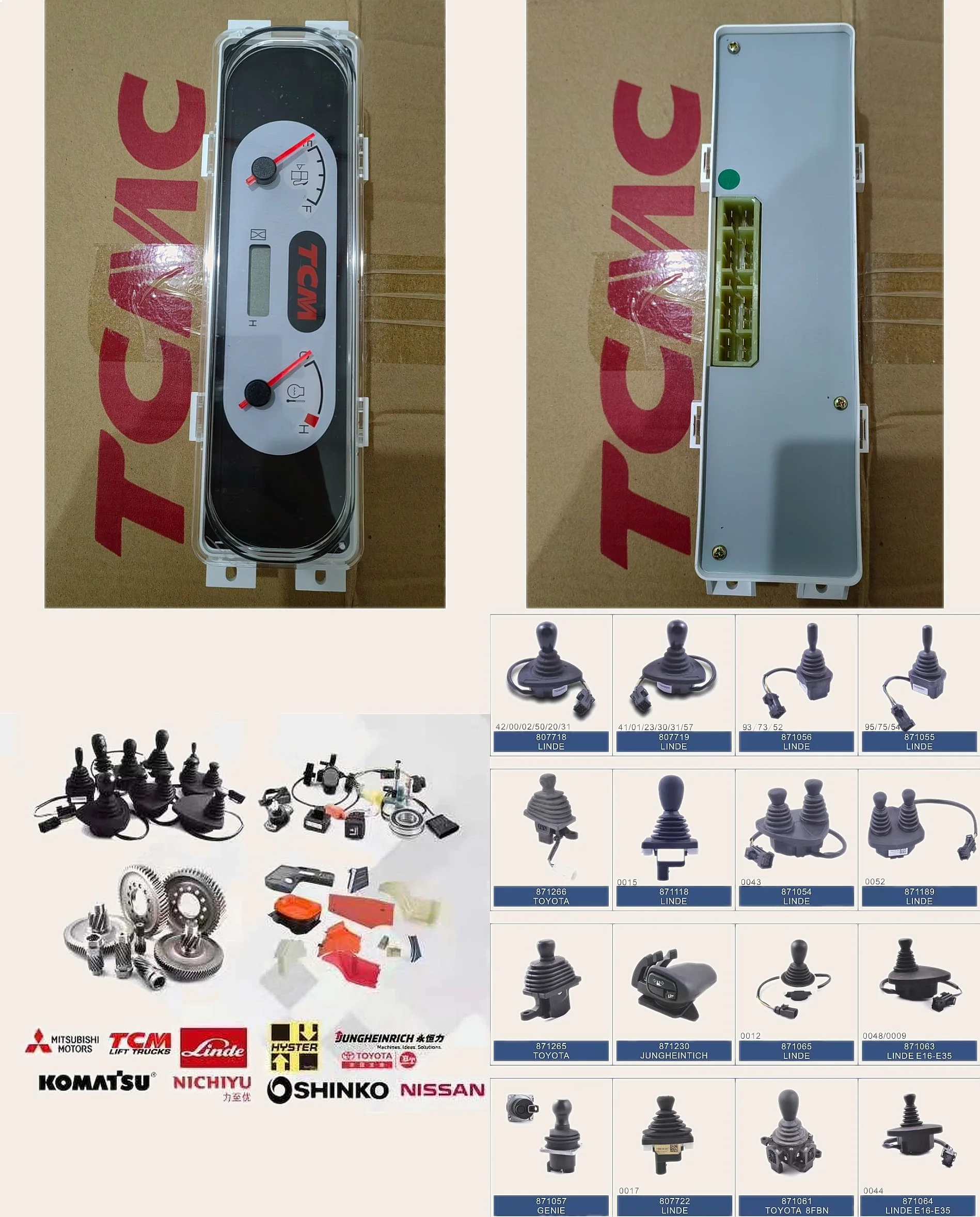 Forklift Combination Instrument Display for TCM FD20-30T3C T3Z OEM 22N52-40801
Forklift Combination Instrument Display for TCM FD20-30T3C T3Z OEM 22N52-40801