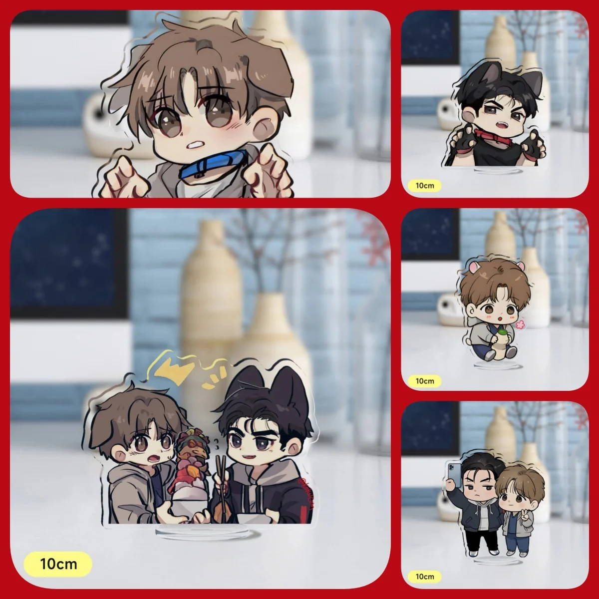 Popular anime and game peripheral character acrylic keychain school bag pendant model factory store34
Popular anime and game peripheral character acrylic keychain school bag pendant model factory store34