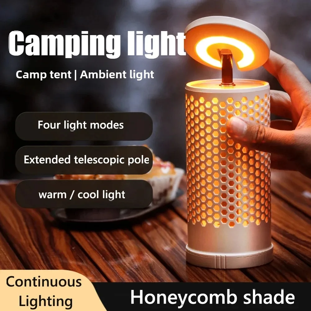 Светодиодный уличный телескопический светильник для кемпинга, перезаряжаемый портативный магнитный сотовый фонарь, аварийное освещение, снаряжение для кемпинга
Светодиодный уличный телескопический светильник для кемпинга, перезаряжаемый портативный магнитный сотовый фонарь, аварийное освещение, снаряжение для кемпинга