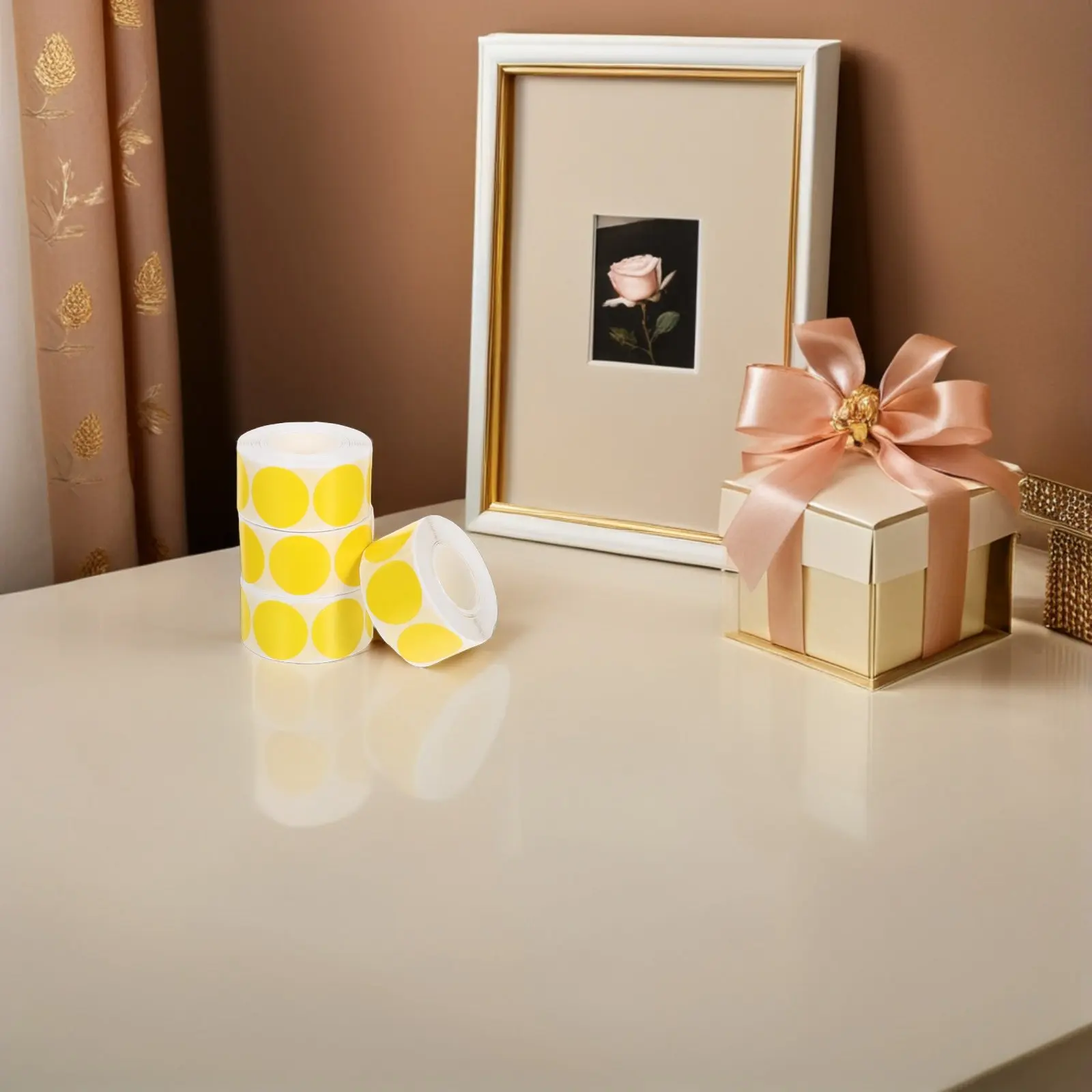 1000 шт. круглых желтых наклеек-точек диаметром 1 дюйм с сильным клеем, этикетки для кодирования, с возможностью надписи, для цветовой маркировки, для распродаж в гаражах, для учета запасов
1000 шт. круглых желтых наклеек-точек диаметром 1 дюйм с сильным клеем, этикетки для кодирования, с возможностью надписи, для цветовой маркировки, для распродаж в гаражах, для учета запасов