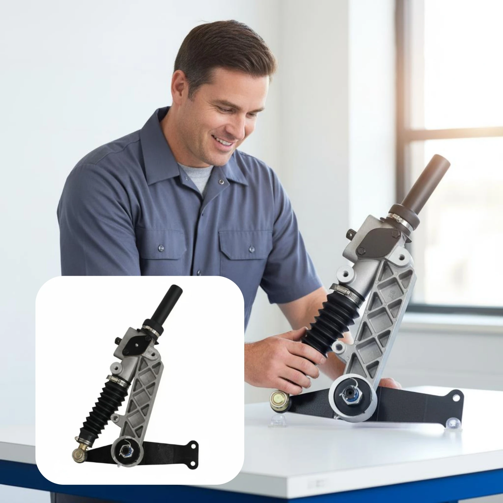 EZGO Steering Steering Mechanism Long-Lasting Metal Body TXT-Type Steering Box Assembly Long Service Life Precise Control
EZGO Steering Steering Mechanism Long-Lasting Metal Body TXT-Type Steering Box Assembly Long Service Life Precise Control
