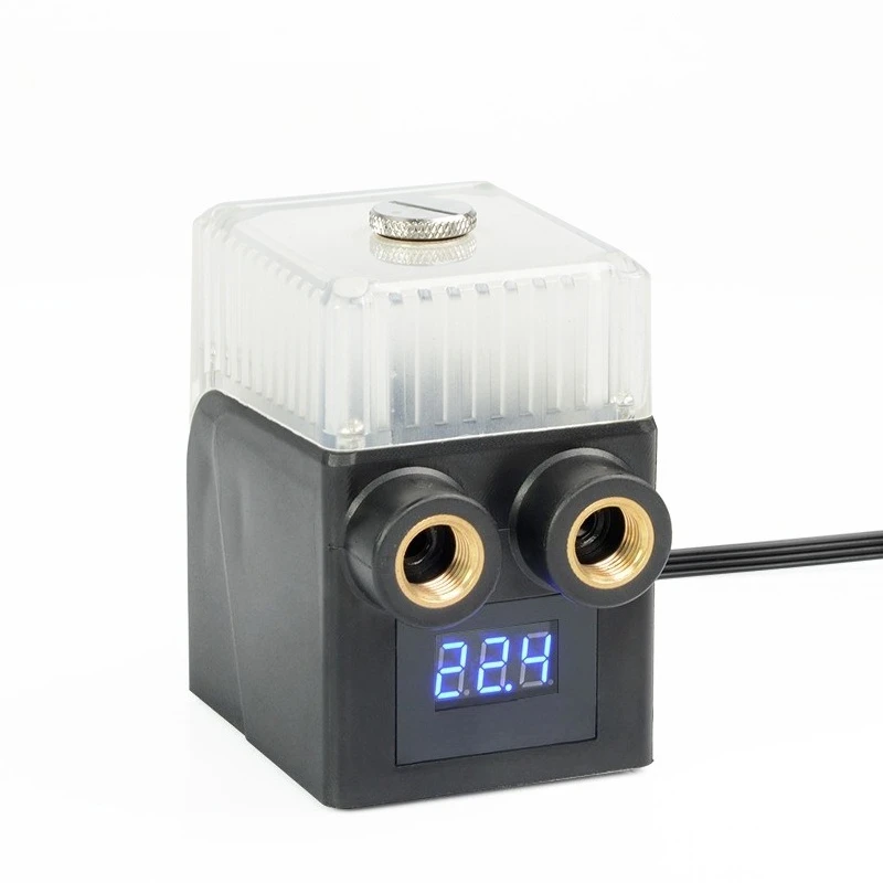 Water-cooled 12V integrated water tank water pump PUB-12WX450L flow
Water-cooled 12V integrated water tank water pump PUB-12WX450L flow