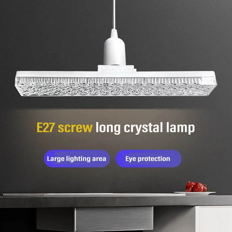 E27 LED Lamp Strip Tube Lighting Ac85-265V 18W/24W 6000K Bulb Adjustable Direction 360° Indoor Cold White Long Crystal Bulb
E27 LED Lamp Strip Tube Lighting Ac85-265V 18W/24W 6000K Bulb Adjustable Direction 360° Indoor Cold White Long Crystal Bulb
