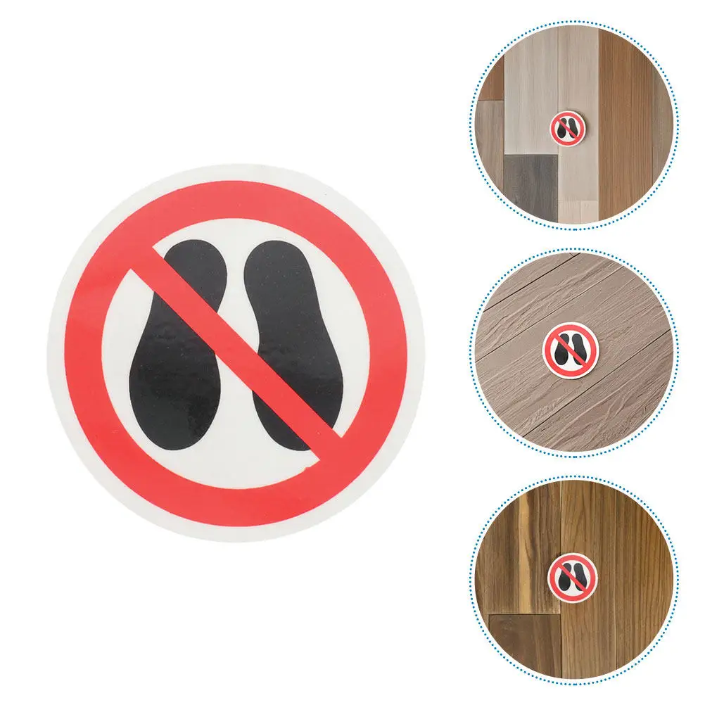 8Pcs No Stepping on Surface Stickers Safety Warning Sign Self Adhesive Vinyl Decal for Indoor Outdoor Floor Use Slip Resistant
8Pcs No Stepping on Surface Stickers Safety Warning Sign Self Adhesive Vinyl Decal for Indoor Outdoor Floor Use Slip Resistant