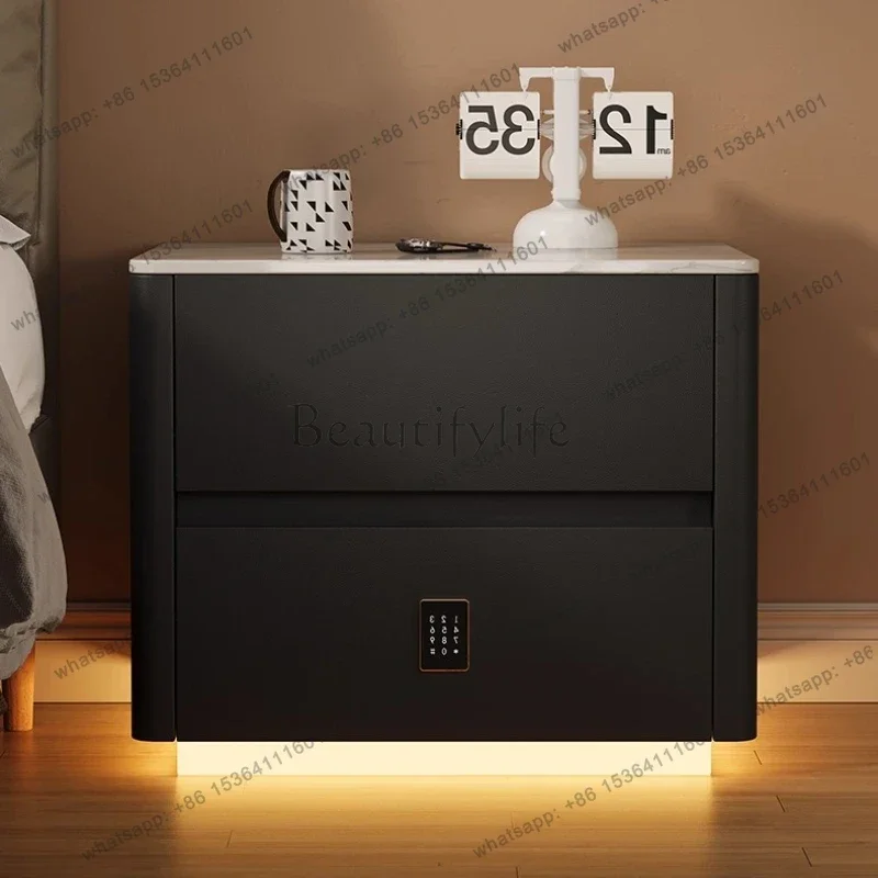 Современная прикроватная тумбочка из каменной плиты с LED-подсветкой и кодовым замком, тумбочки-шкафчики для хранения, приставные столики.
Современная прикроватная тумбочка из каменной плиты с LED-подсветкой и кодовым замком, тумбочки-шкафчики для хранения, приставные столики.