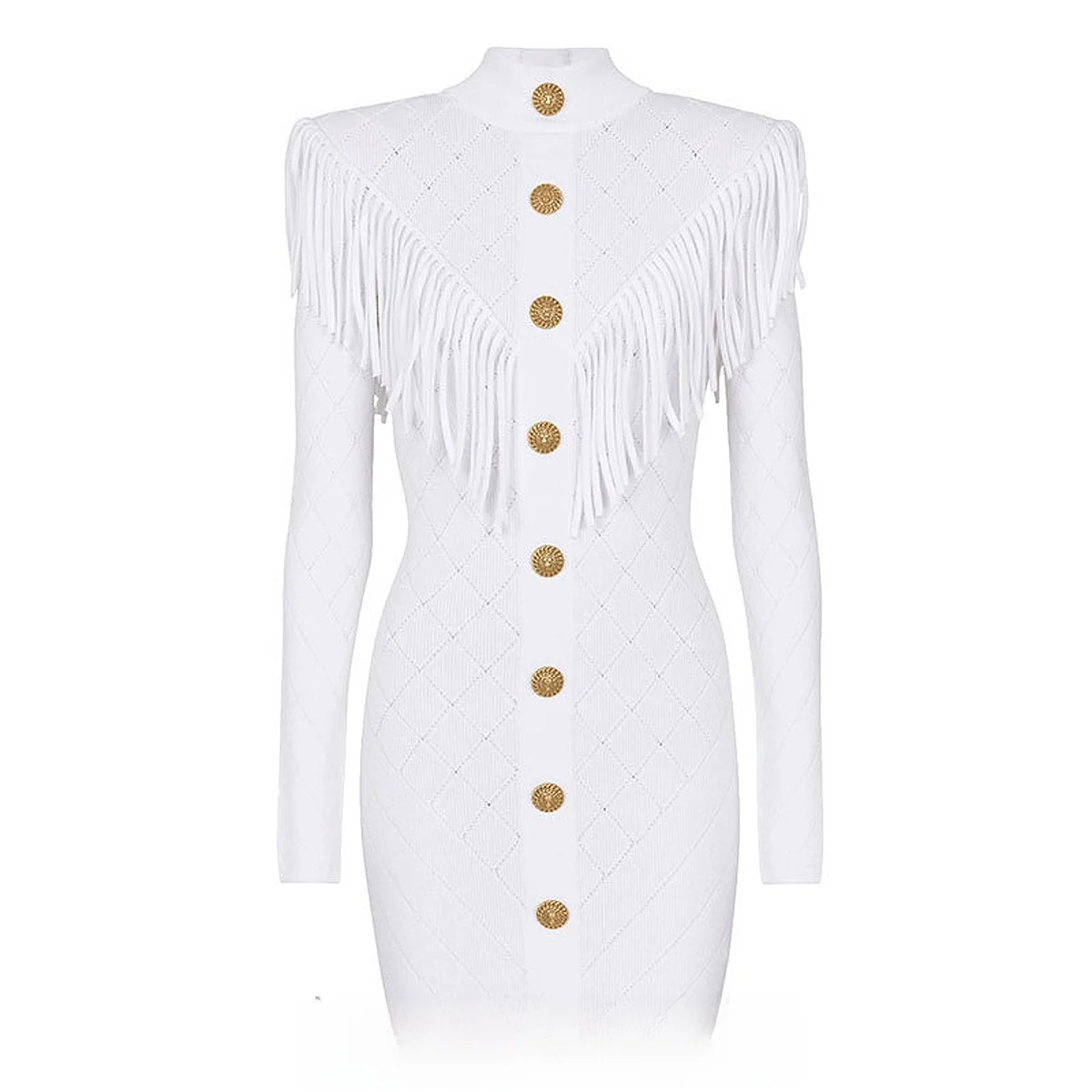 Elegant Knitted Long Sleeve Slim Fit V-Neck Tassel Women's Dress Fashionable High Quality Spring Autumn New Style Body Shaping
Elegant Knitted Long Sleeve Slim Fit V-Neck Tassel Women's Dress Fashionable High Quality Spring Autumn New Style Body Shaping