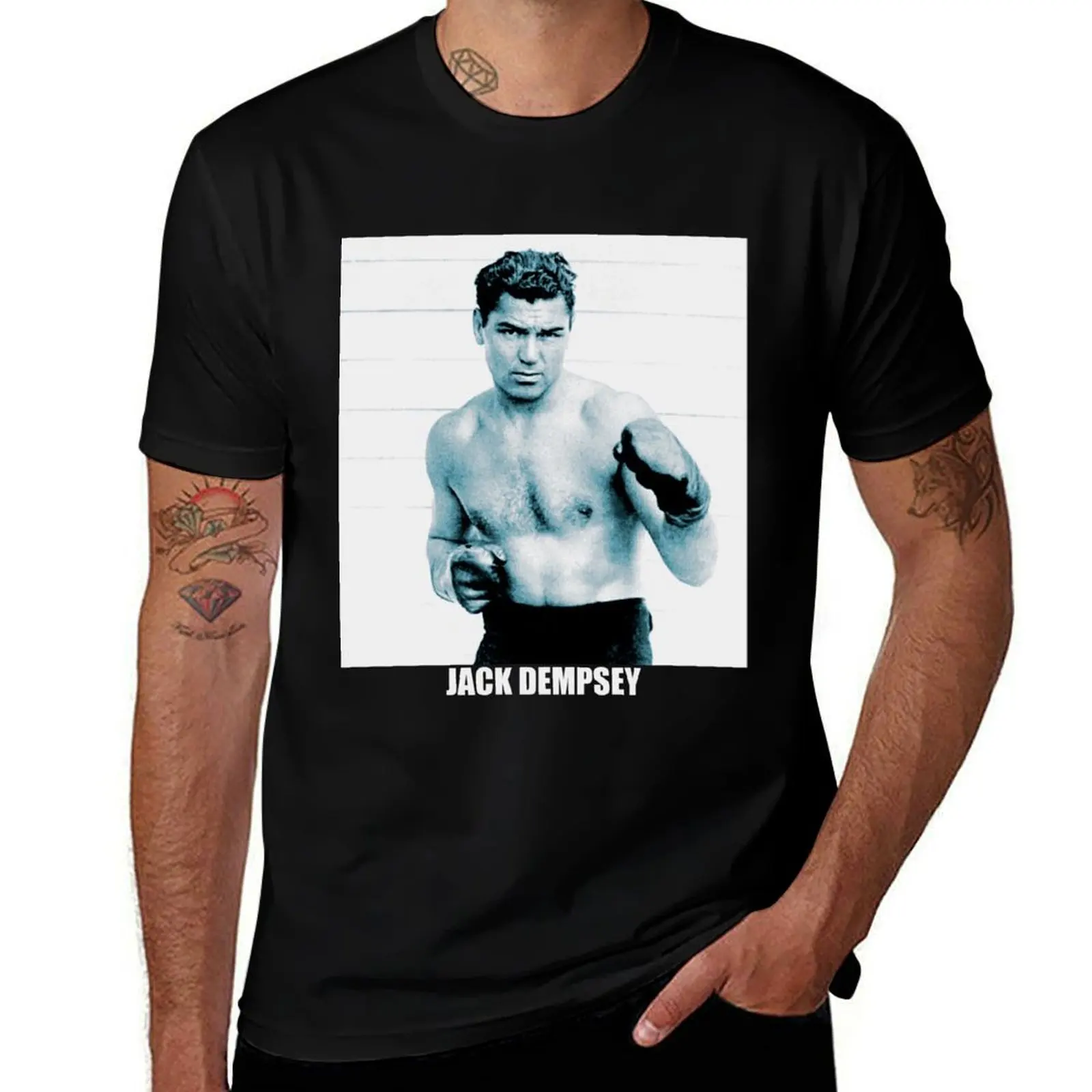 t T-Shirt fit men Boxing. Boxer Dempsey shirts t slim Jack shirts for Old .Retro shirts with for man man casual t prints Photo
t T-Shirt fit men Boxing. Boxer Dempsey shirts t slim Jack shirts for Old .Retro shirts with for man man casual t prints Photo