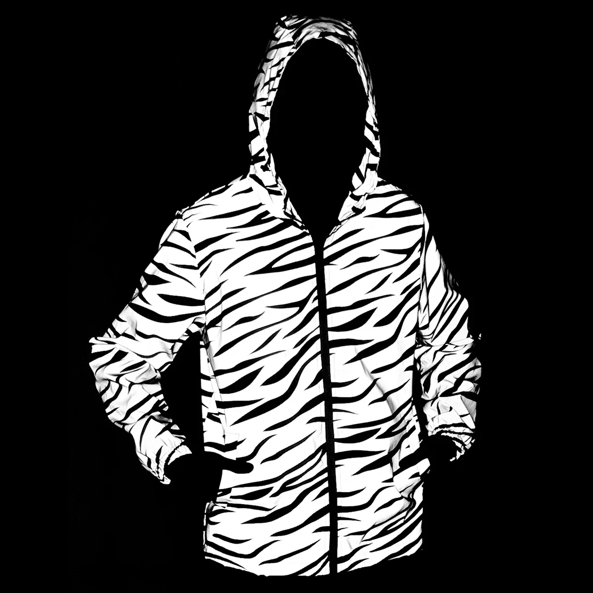 Ночная светоотражающая куртка с рисунком зебры, мужская осенняя уличная ветрозащитная куртка для верховой езды, пешего туризма, бега, пальто с капюшоном, модная уличная одежда
Ночная светоотражающая куртка с рисунком зебры, мужская осенняя уличная ветрозащитная куртка для верховой езды, пешего туризма, бега, пальто с капюшоном, модная уличная одежда