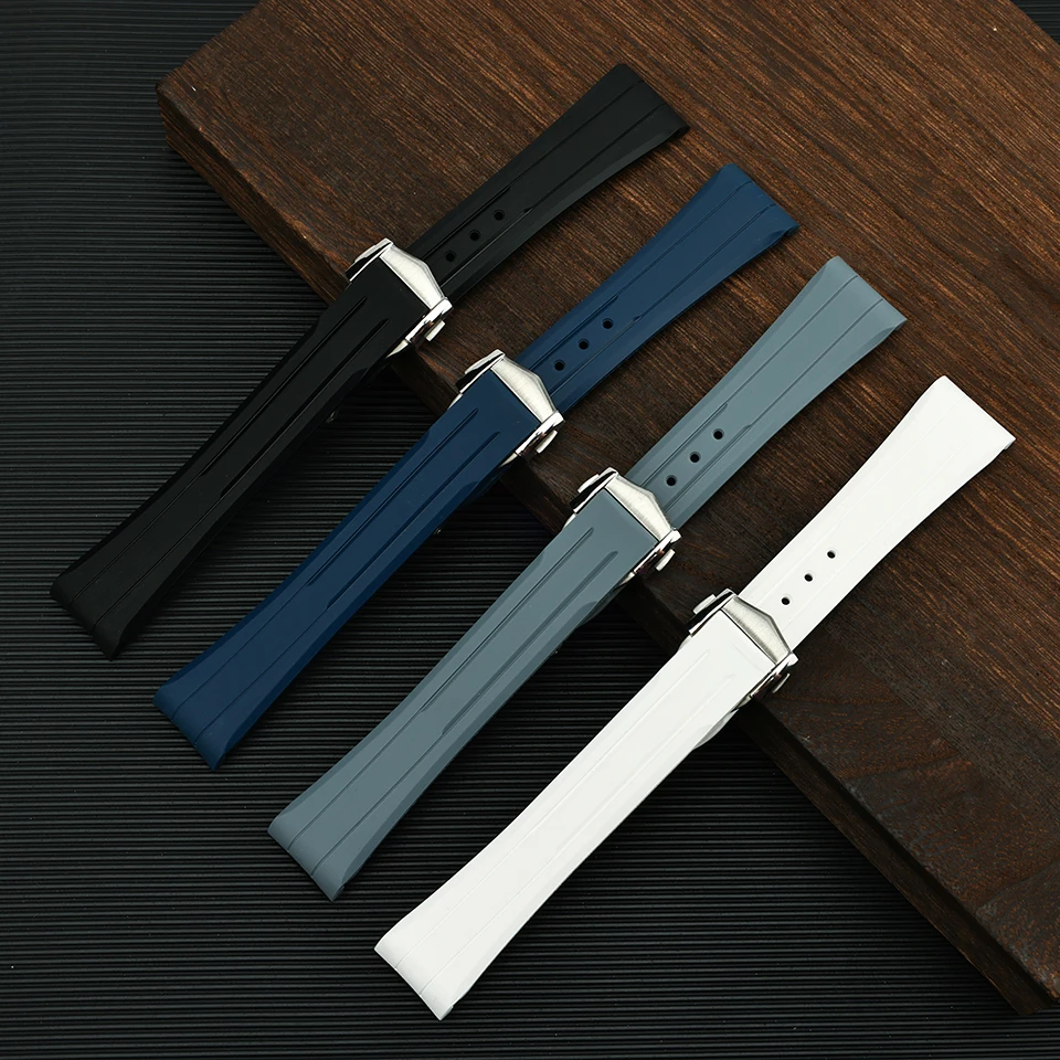 20MM Watchband for Omega Swatch Moonswatch Wristband Liquid Silicone Watch Strap For Speedmaster Watch Bands
20MM Watchband for Omega Swatch Moonswatch Wristband Liquid Silicone Watch Strap For Speedmaster Watch Bands