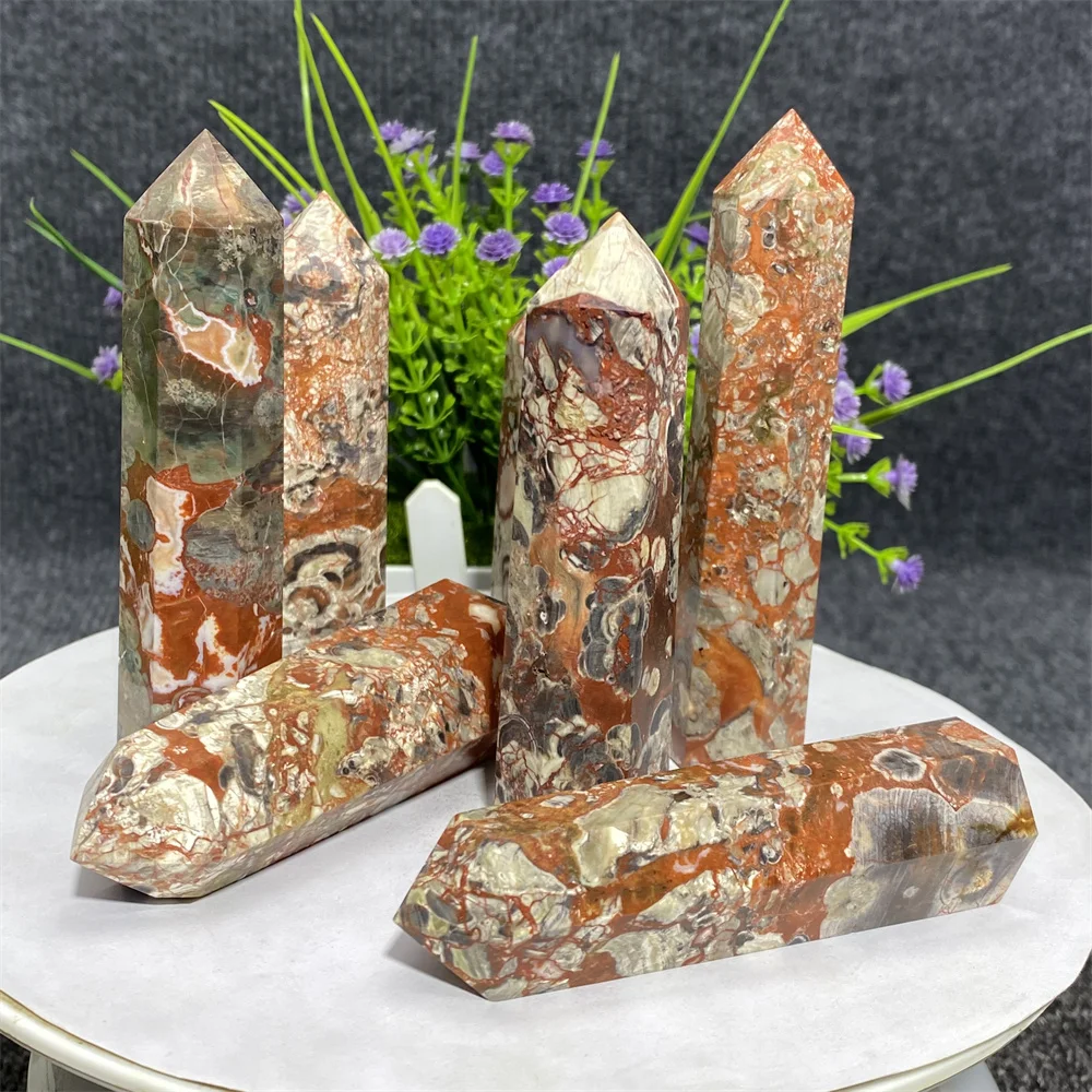 Money Agate Wand Natural Crystal Quartz Hexagonal Tower Obelisk Energy Home Office Decoration Meditation Spiritual Stone
Money Agate Wand Natural Crystal Quartz Hexagonal Tower Obelisk Energy Home Office Decoration Meditation Spiritual Stone