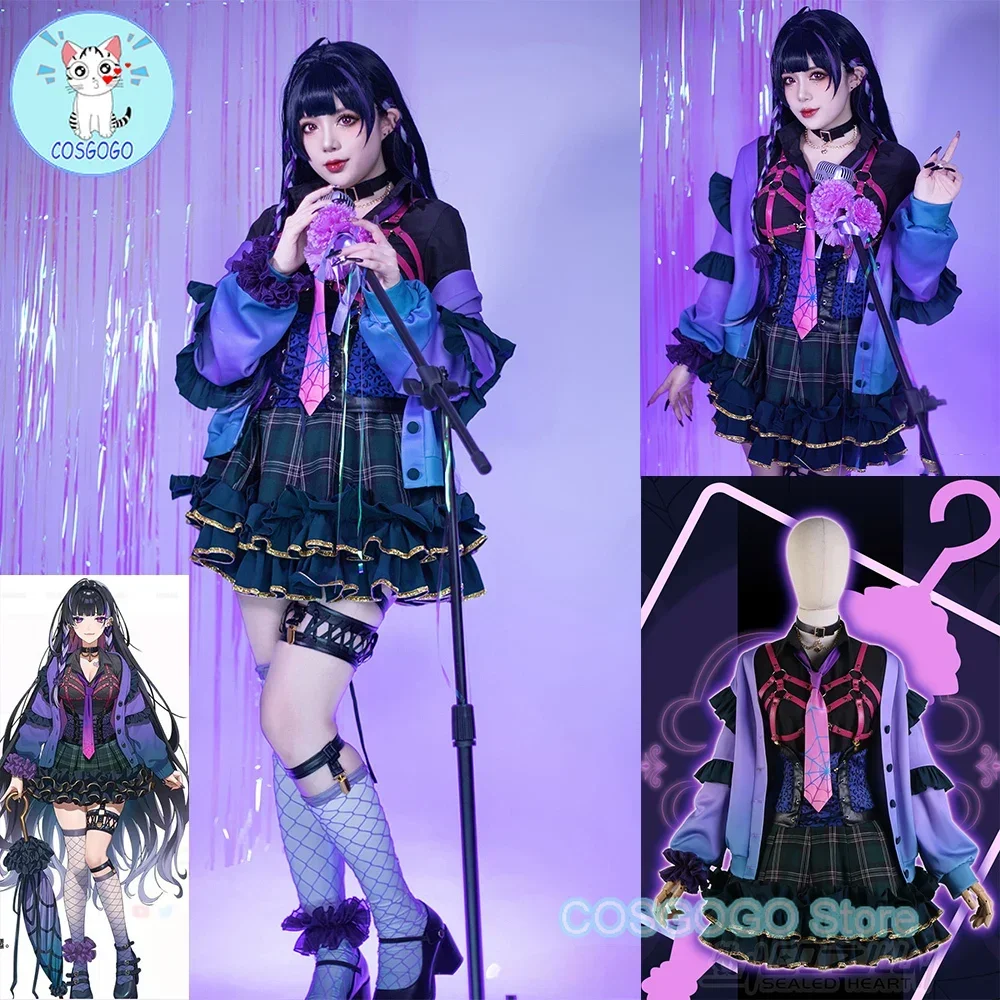 Game Vtuber XSOLEIL Meloco Kyoran Cosplay Costume Halloween Game Suit Women Outfit Dress Anime Role Play Clothing Wig
Game Vtuber XSOLEIL Meloco Kyoran Cosplay Costume Halloween Game Suit Women Outfit Dress Anime Role Play Clothing Wig