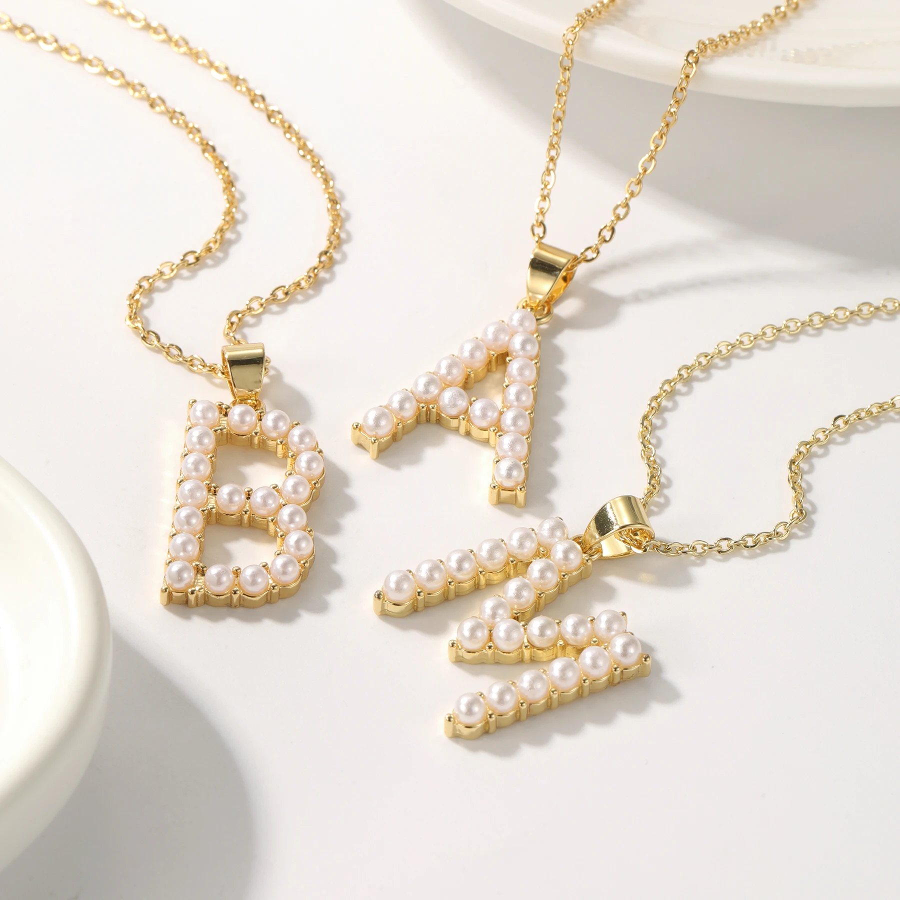 Personalized Initial Pendant with Pearl Initial Pearl Necklace Gold Monogram Necklace Christmas Gift for Her Luxury Jewelry
Personalized Initial Pendant with Pearl Initial Pearl Necklace Gold Monogram Necklace Christmas Gift for Her Luxury Jewelry