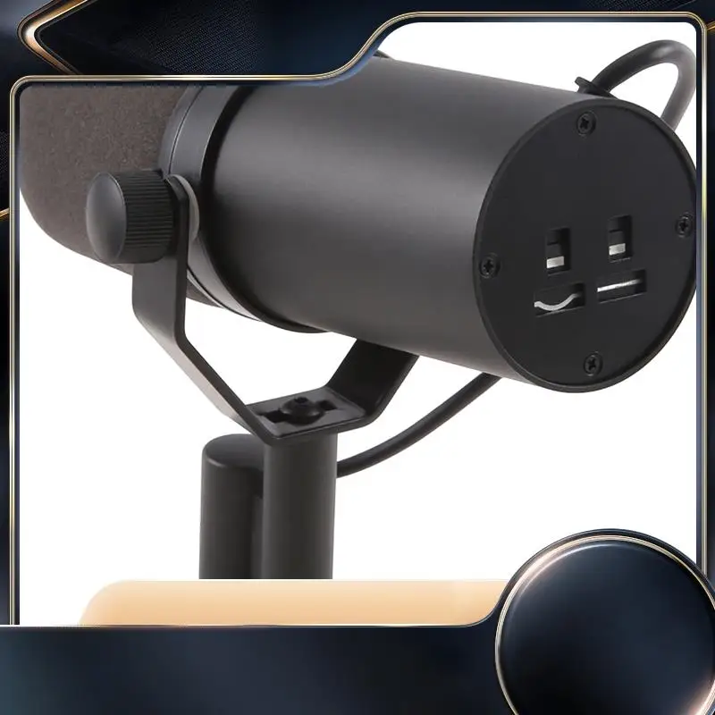 SM7B Cardioid Dynamic Microphone Recording Microphone Live Broadcast Microphone For Live Stage Recording Podcasting, Durable
SM7B Cardioid Dynamic Microphone Recording Microphone Live Broadcast Microphone For Live Stage Recording Podcasting, Durable