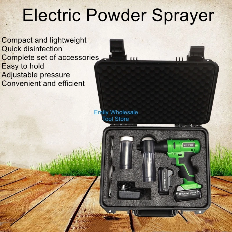 Electric Termite Powder Dispenser, Termite-Specific Sprayer, Dry Powder Dispenser, Termite Extermination Tool
Electric Termite Powder Dispenser, Termite-Specific Sprayer, Dry Powder Dispenser, Termite Extermination Tool