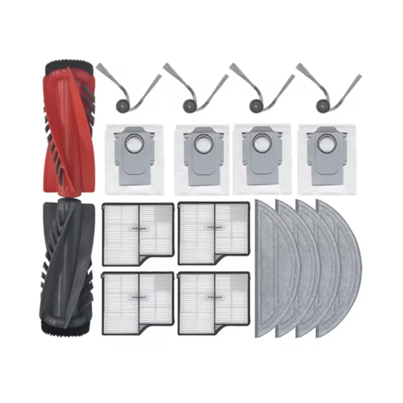 B88B-Comprehensive Cleaning Set Of 18 Pcs For Roborock Saros 10/G30/S9 Maxv Ultra: HEPA Filters, Brushes, Mop Pads, Dust Bag
B88B-Comprehensive Cleaning Set Of 18 Pcs For Roborock Saros 10/G30/S9 Maxv Ultra: HEPA Filters, Brushes, Mop Pads, Dust Bag