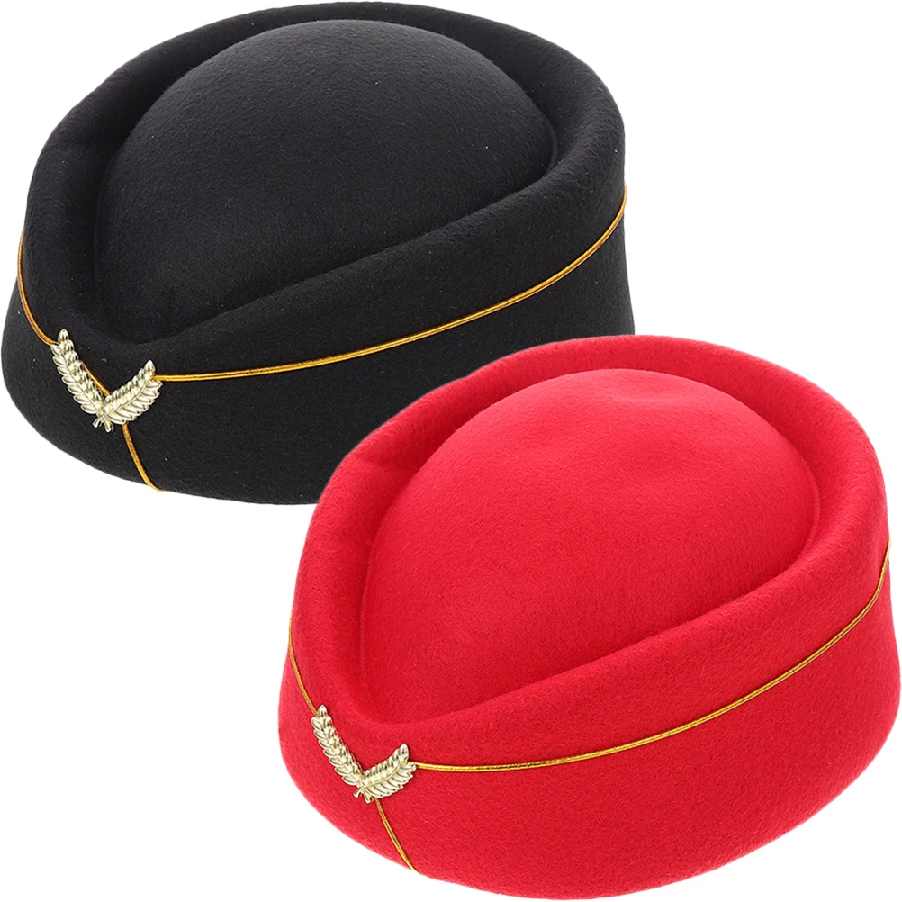 2Pcs FlightAttendantBeret WomenHat StewardessProp WoolenAccessories CosplayCostume AirlineParty HalloweenDecor ElegantAppearance
2Pcs FlightAttendantBeret WomenHat StewardessProp WoolenAccessories CosplayCostume AirlineParty HalloweenDecor ElegantAppearance