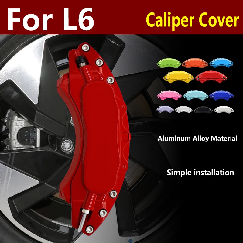 For Jetour L6 Car Brake Caliper Cover Aluminum Front Rear Kit 1.5TD DHT PRO MAX ULTRA 2024
For Jetour L6 Car Brake Caliper Cover Aluminum Front Rear Kit 1.5TD DHT PRO MAX ULTRA 2024